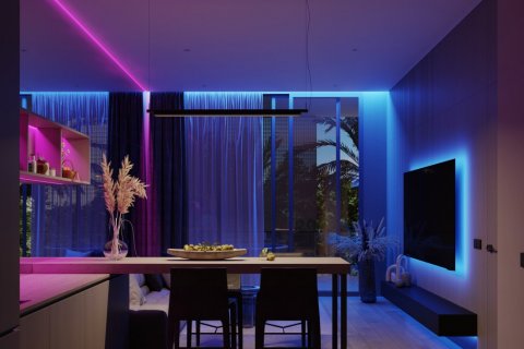 Квартира с 1 спальней в Денпасар,  (8904) 3