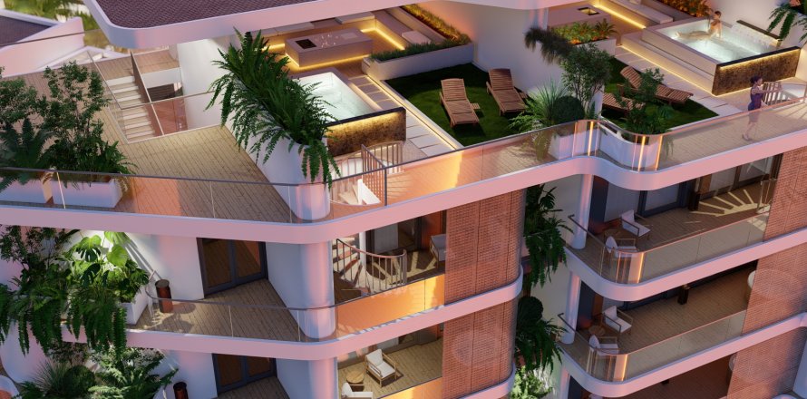 Квартира с 1 спальней в Денпасар,  (8904)