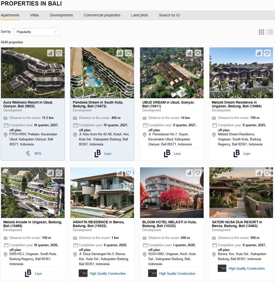 Properties with Priority+