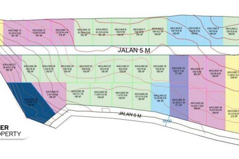 Земельный участок 150м2 в Южная Кута, Бадунг, (9744) 1