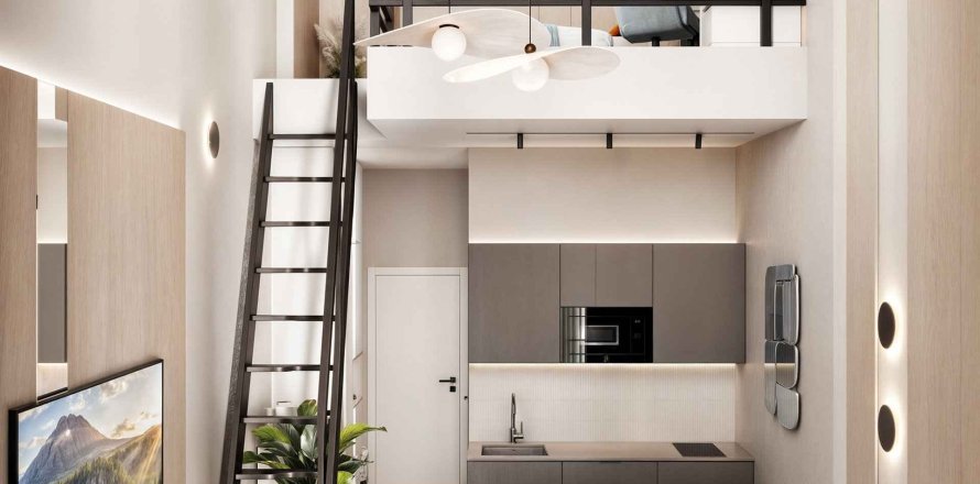 Пентхаус с 2 спальнями в AURA APARTMENTS, Убуд, Гианьяр, Бали (10358)