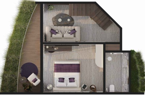 1 bedroom Apartment in Melasti Arcade, Ungasan, Badung, Bali (10496)