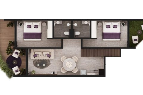 2 bedrooms Apartment in Melasti Arcade, Ungasan, Badung, Bali (10497)