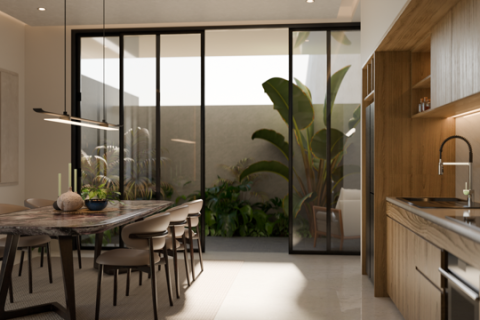 Вилла с 2 спальнями в Керобокан, Бадунг,  (9474) 5