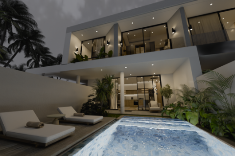 Вилла с 2 спальнями в Керобокан, Бадунг,  (9474) 6