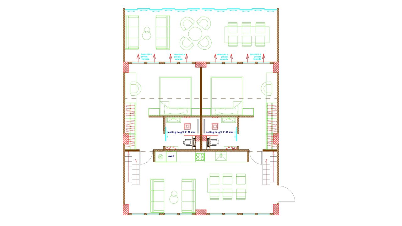 2 bedrooms apartment in Habbi Melasti Residence, Badung, Bali by Balimass Investment Technology