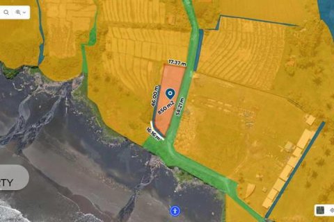 Земельный участок 850м2 в Табанан, Бали (10270) 2