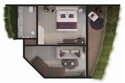 1 bedroom Penthouse in Melasti Arcade, Ungasan, Badung, Bali (10495)