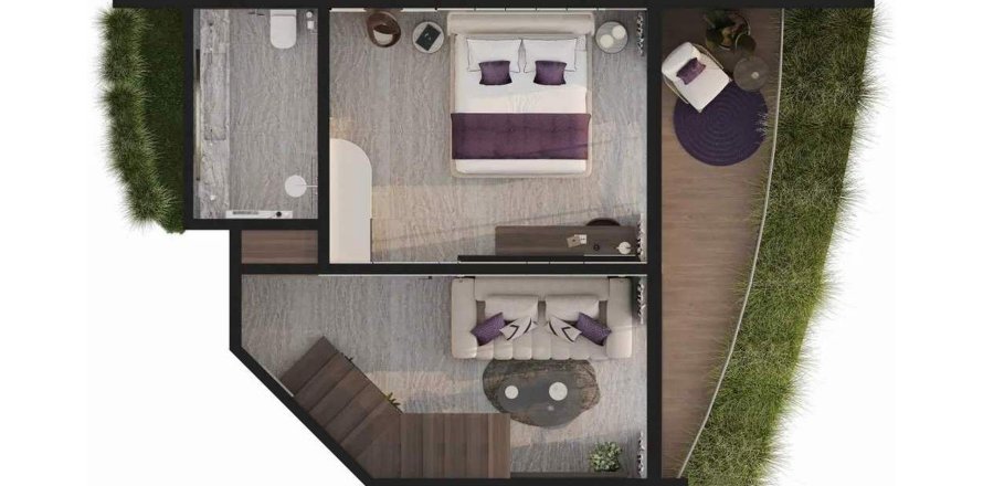 1 bedroom Penthouse in Melasti Arcade, Ungasan, Badung, Bali (10495)