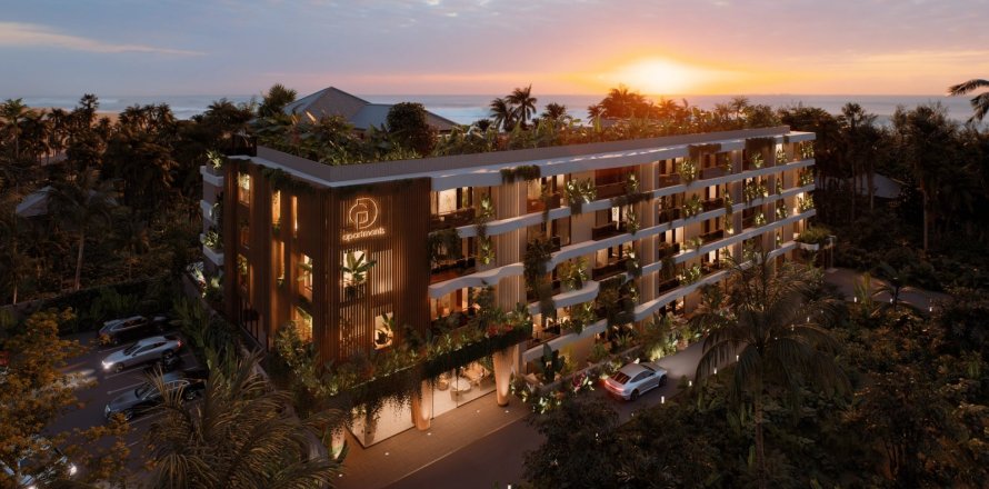 Studio Apartment in Tibubeneng, Badung, Bali (14516)