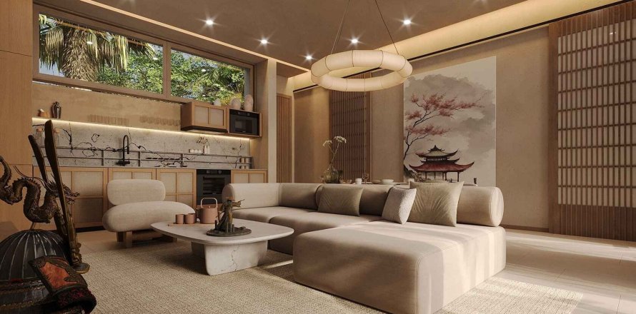 Квартира с 1 спальней в ZEN, Унгасан, Бадунг,  (9954)