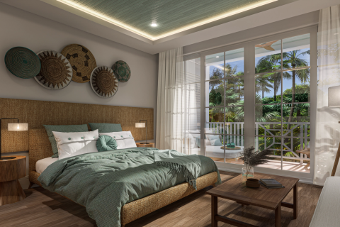 Studio Apartment in Tibubeneng, Badung, Bali (14375)