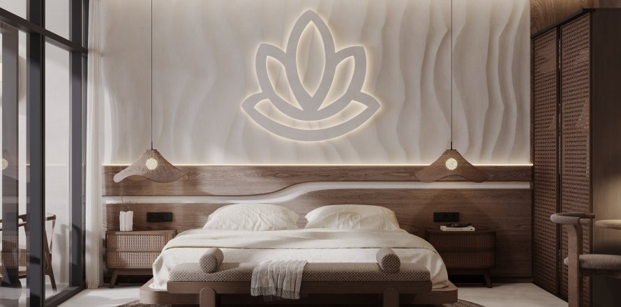 Квартира студия в Aura Wellness Resort, Убуд, Гианьяр, (9825)