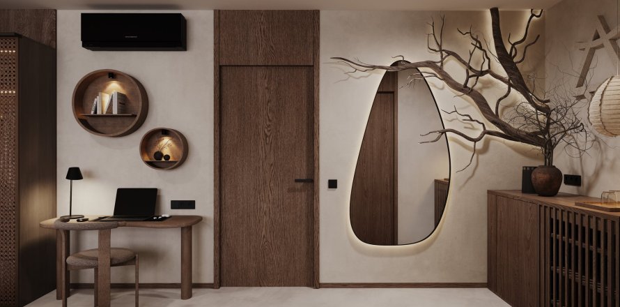 Квартира студия в Aura Wellness Resort, Убуд, Гианьяр, (9826)