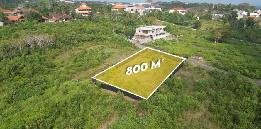 800m2 Land in Ungasan, Badung, Bali (14015)