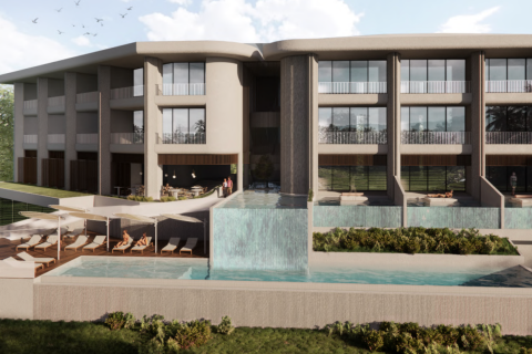 Studio Apartment in Tibubeneng, Badung, Bali (14298)