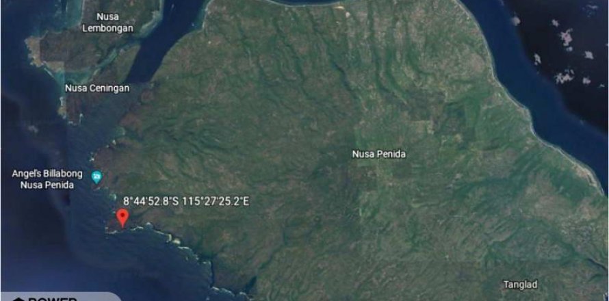 Земельный участок 445.5м2 в Нуса Пенида, Клунгкунг, Бали (13990)