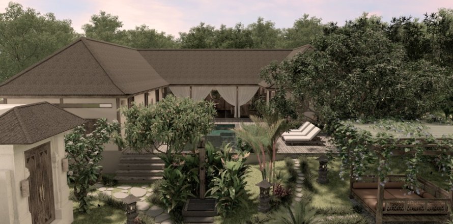 Вилла с 3 спальнями в Пекату, Бадунг,  (9363)