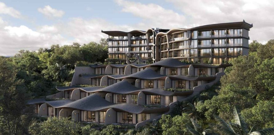 ЖК GREEN DRAGON в Тегаллаланг, Гианьяр, Бали (10328)