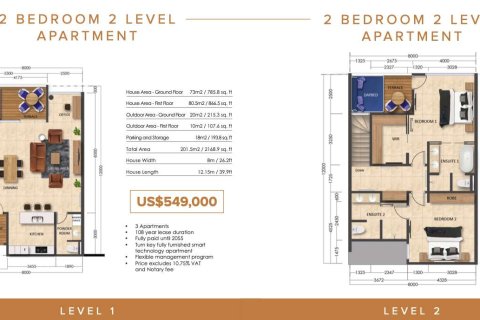 Квартира в Чангу, Бадунг,  (2673) 5