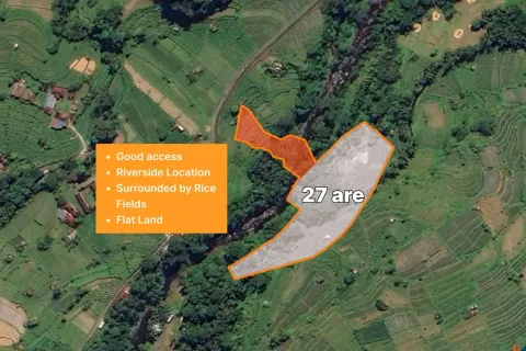 Land in Sidemen, Karang Asem, Bali (11418)