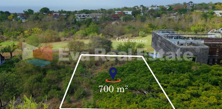 700m2 Land in Pecatu, Badung, Bali (14723)