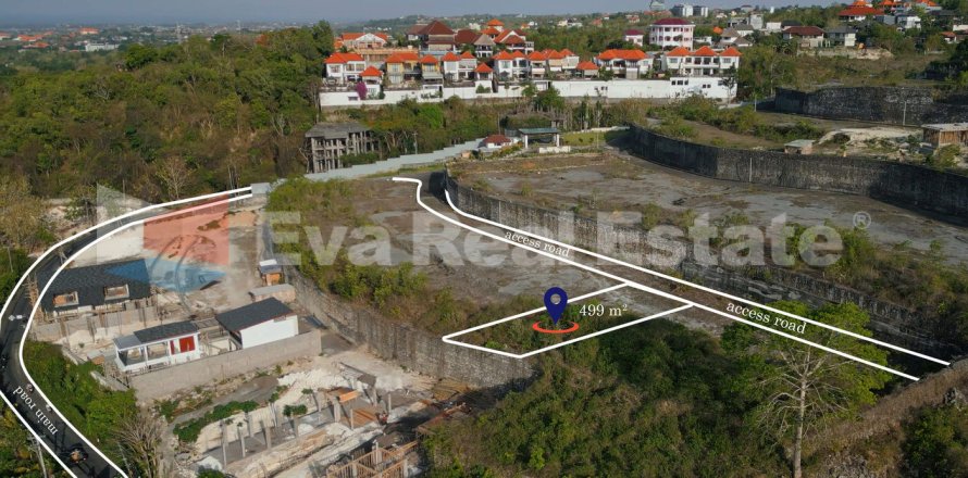 499m2 Land in Ungasan, Badung, Bali (14724)
