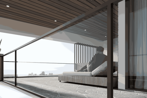 Квартира с 2 спальнями в Южный Денпасар, Денпасар,  (9651) 10