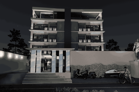 Квартира с 2 спальнями в Южный Денпасар, Денпасар,  (9651) 23