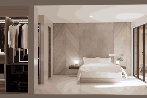 Квартира с 2 спальнями в Южный Денпасар, Денпасар,  (9651) 14