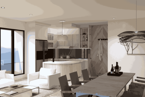 Квартира с 2 спальнями в Южный Денпасар, Денпасар,  (9651) 30