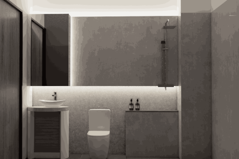 Квартира с 2 спальнями в Южный Денпасар, Денпасар,  (9651) 3