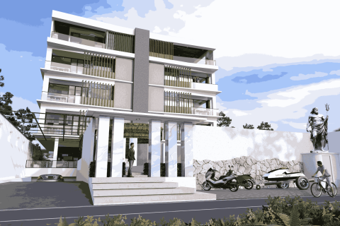 Квартира с 2 спальнями в Южный Денпасар, Денпасар,  (9651) 17