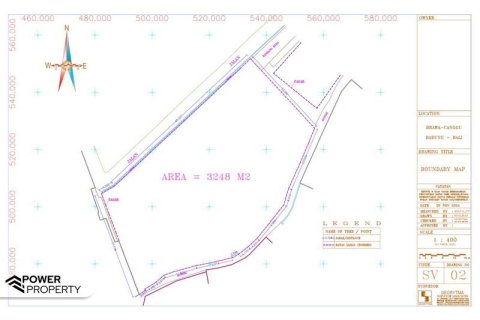 Земельный участок 3248м2 в Чангу, Бадунг, (9843) 5