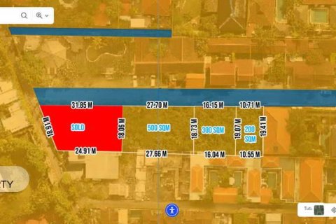 Земельный участок 500м2 в Семиньяк, Бадунг,  (9841) 12