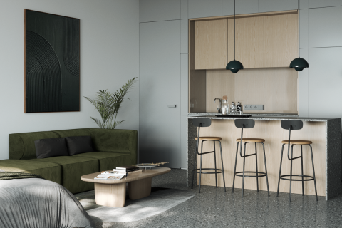 Studio Apartment in Kediri, Tabanan, Bali (14270) 2