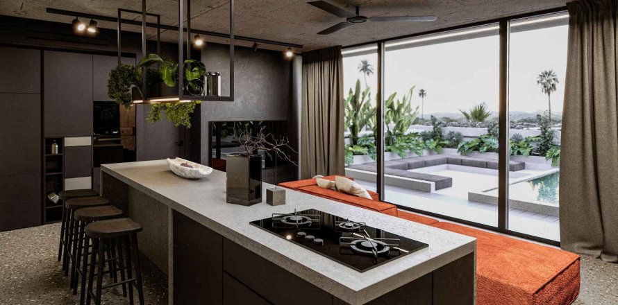 Вилла с 4 спальнями в PREDMET CASCADE, Переренан, Бали (10593)