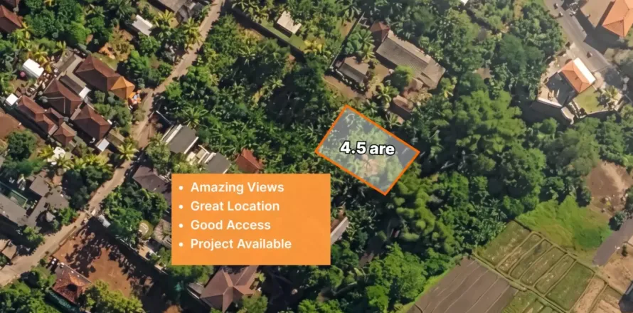 Land in Kediri, Tabanan, Bali (14141)