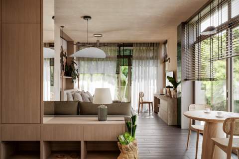 1 bedroom Apartment in Tibubeneng, Badung, Bali (14433)