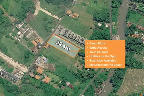 Land in Cemagi, Mengwi, Badung, Bali (10880)