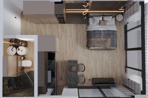Studio Apartment in Pererenan, Mengwi, Badung, Bali (15546)
