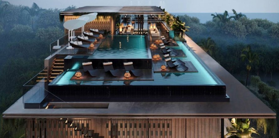 Studio Apartment in Pererenan, Mengwi, Badung, Bali (15530)