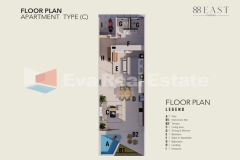 1 bedroom Apartment in Canggu, Badung, Bali (2512) 13