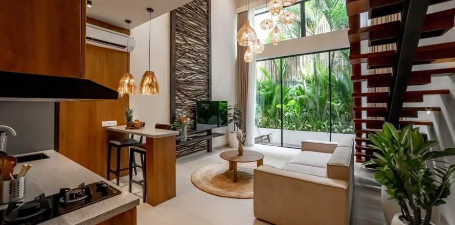 Таунхаус с 1 спальней в SUNNY CUDDLES BERAWA, Тибубененг, Бадунг,  (10013)