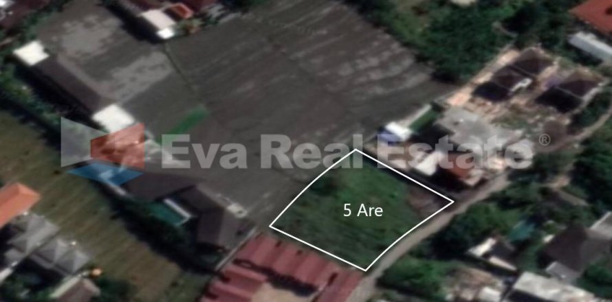 500m2 Land in Tibubeneng, Badung, Bali (2534)