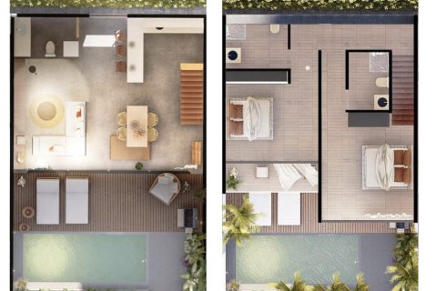 Вилла с 2 спальнями в Пекату, Бадунг,  (2712) 6