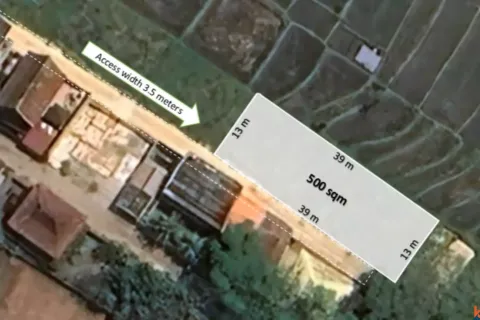 Land in Cemagi, Mengwi, Badung, Bali (11447)