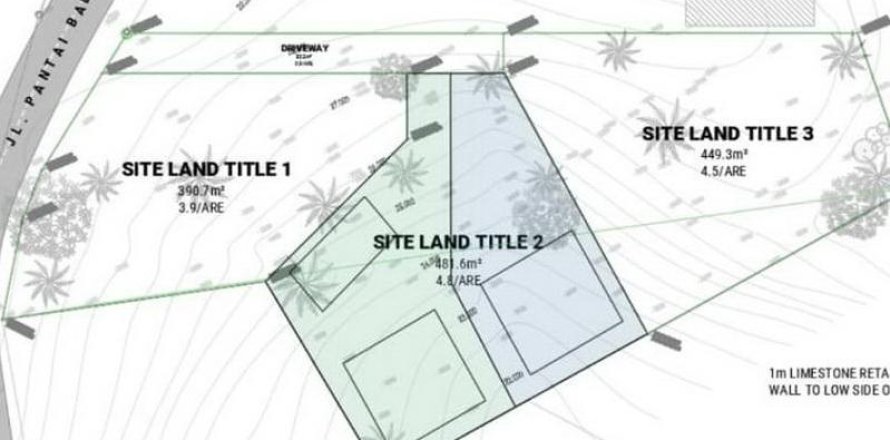 474m2 Land in Tabanan, Bali (14000)