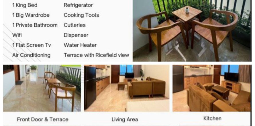 1 bedroom Villa in Canggu, Badung, Bali (15265)