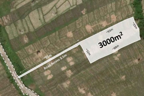 Land in Cemagi, Mengwi, Badung, Bali (15598)